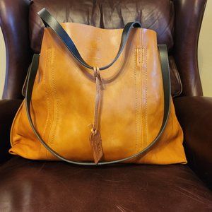Old Trend Genuine Leather Forest Island Tote Bag Chestnut